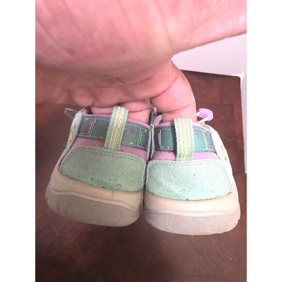 Keen Kids Green/Purple Closed-Toe Sandals Size 3 - Picture 5 of 9